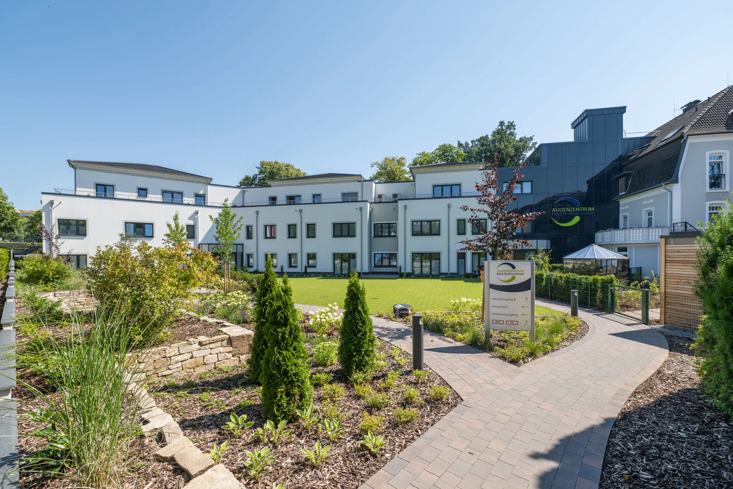 Exterior of the Augenzentrum Bad Rothenfelde building