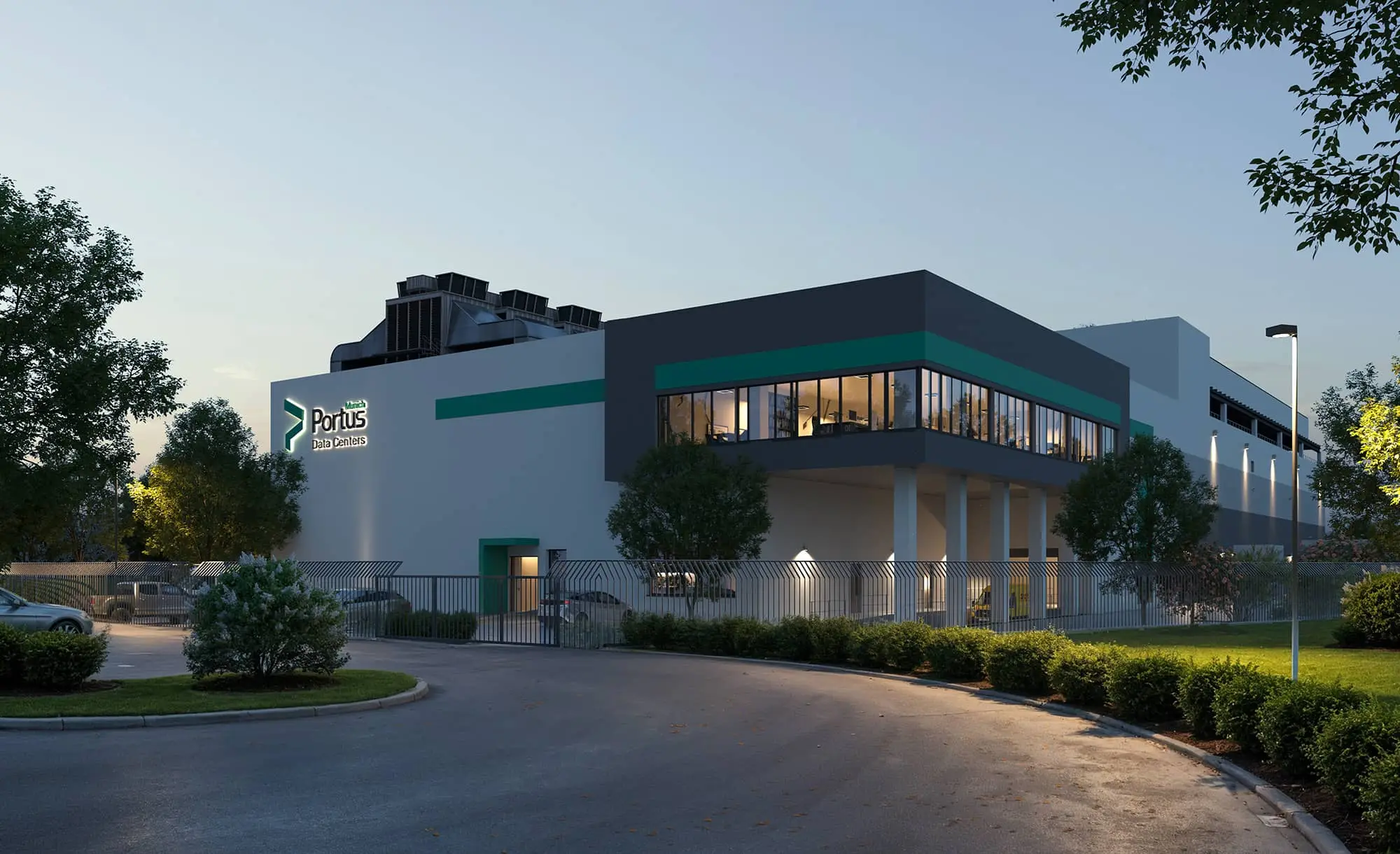 Portus Datacentrum, Kirchheim near Munich — project view